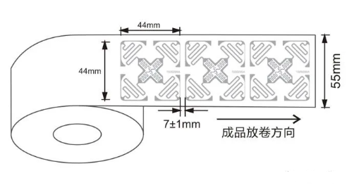 RFID不干膠電子標(biāo)簽1